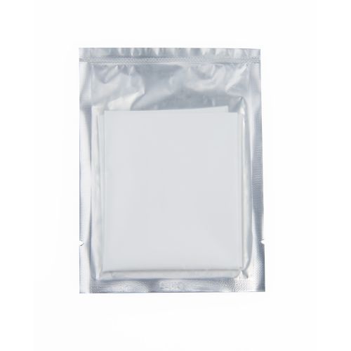 Sanitary Bag, 5x10, Package Frosted Front with Silver Back